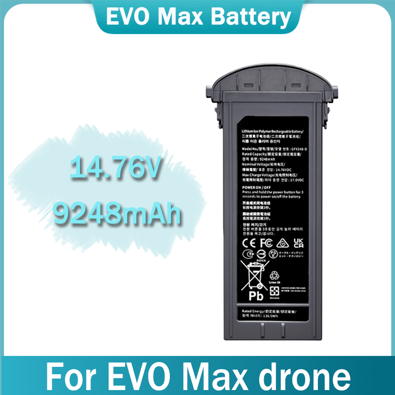 Drone Battery Li-Ion - Batteria Universale per Serie EVO Max