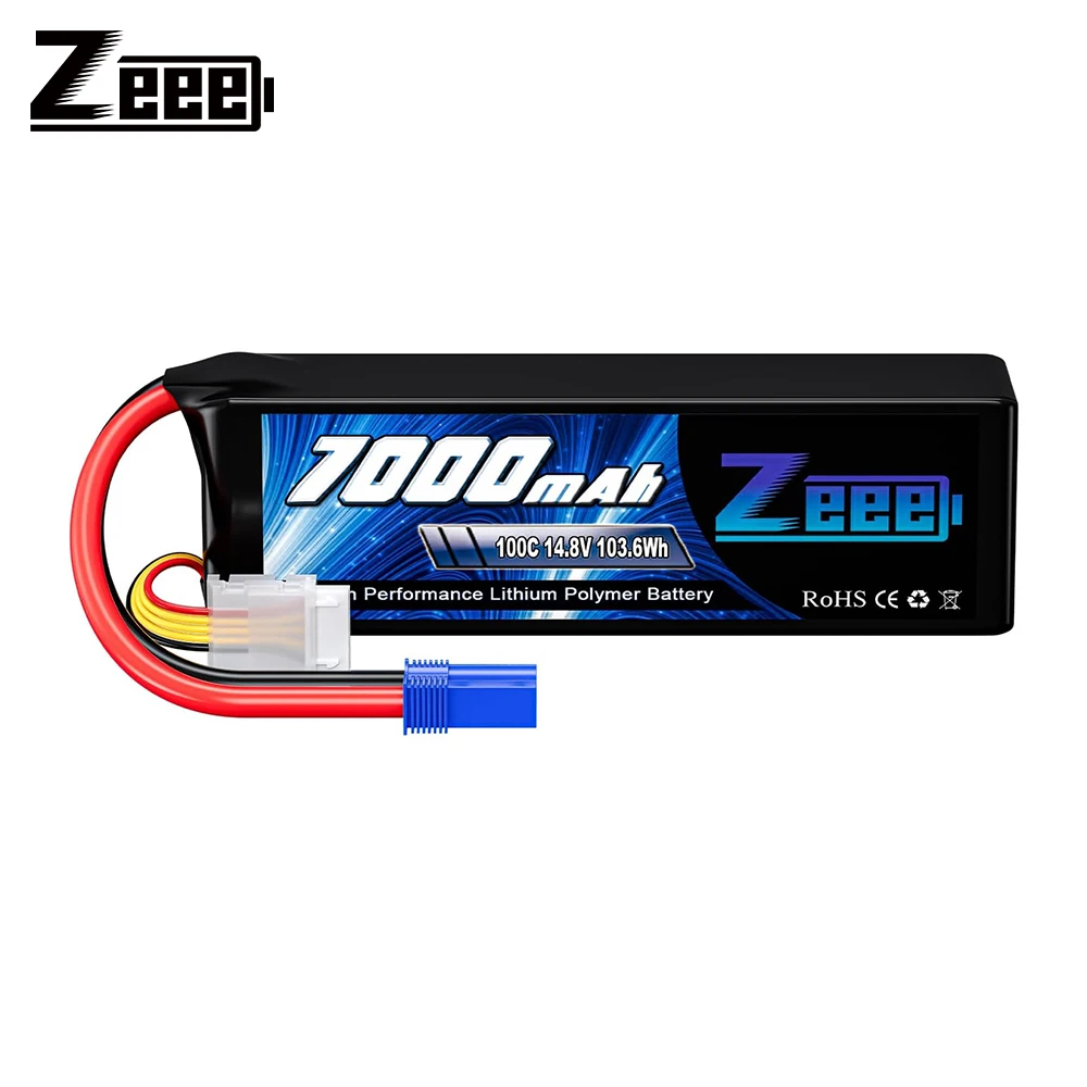 Drone Battery 4S - Zeee 4S 7000mAh FPV Drone Lipo