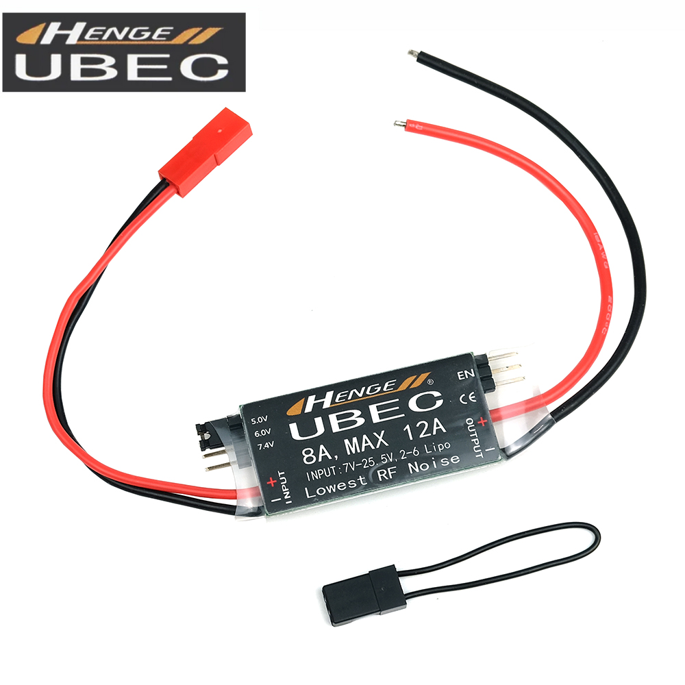 Drone Battery 6S - HENGE 8A UBEC Uscita 5V/6V/7.4V Max