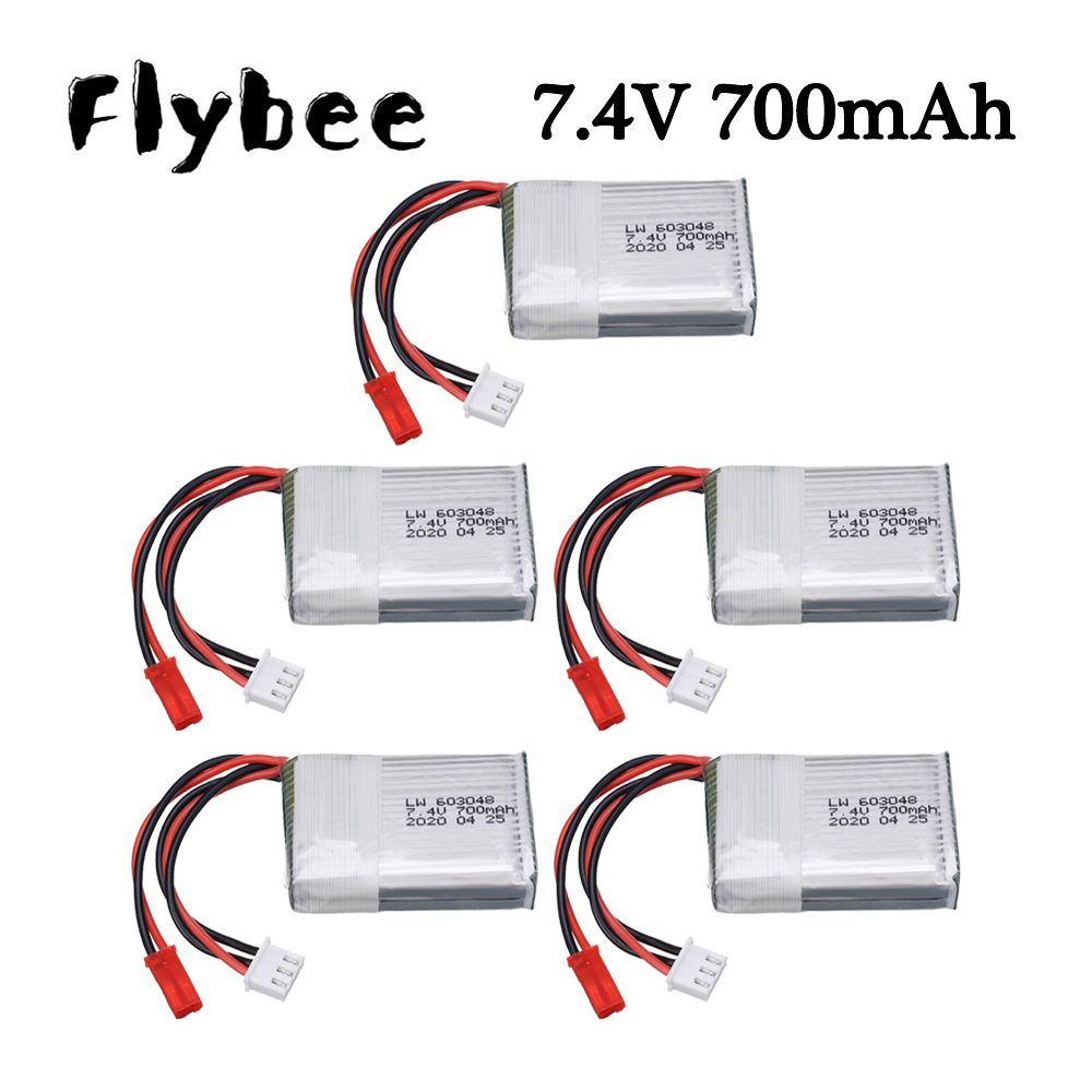 Drone Battery Lipo - Batteria Lipo 7.4V 700mAh 25c per
