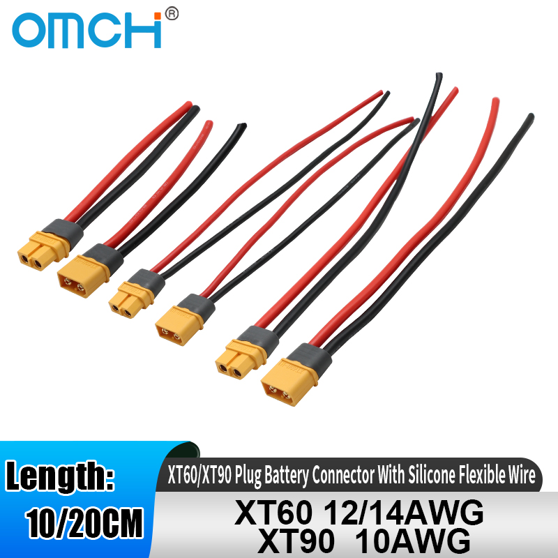 Drone Battery Connector - Connettore batteria OMCH XT60 12/14AWG XT90