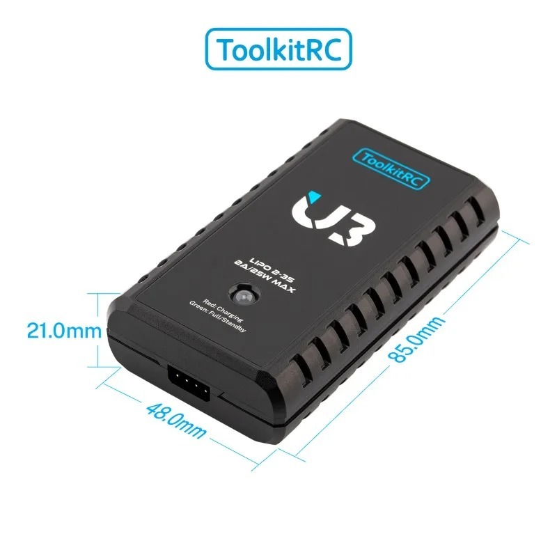 Caricabatterie ToolkitRC U3 2- - Drone Battery 3S recensione e prezzo