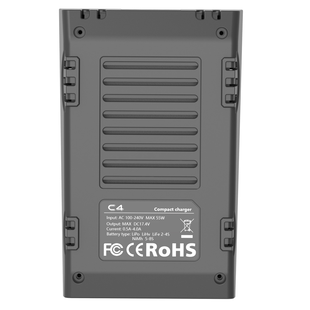 Caricabatterie ToolkitRC C4 50 - Drone Battery 4S recensione e prezzo