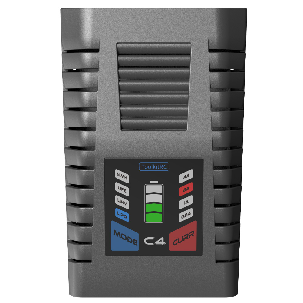Caricabatterie ToolkitRC C4 50 - Drone Battery 4S recensione e prezzo