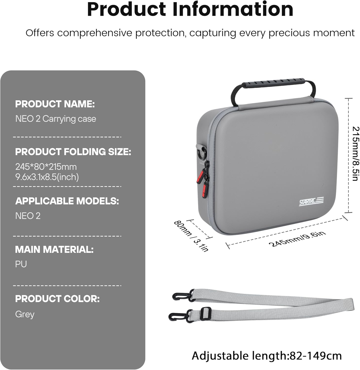 STARTRC Neo 2 Borsa a tracolla - Drone Battery Case recensione e prezzo