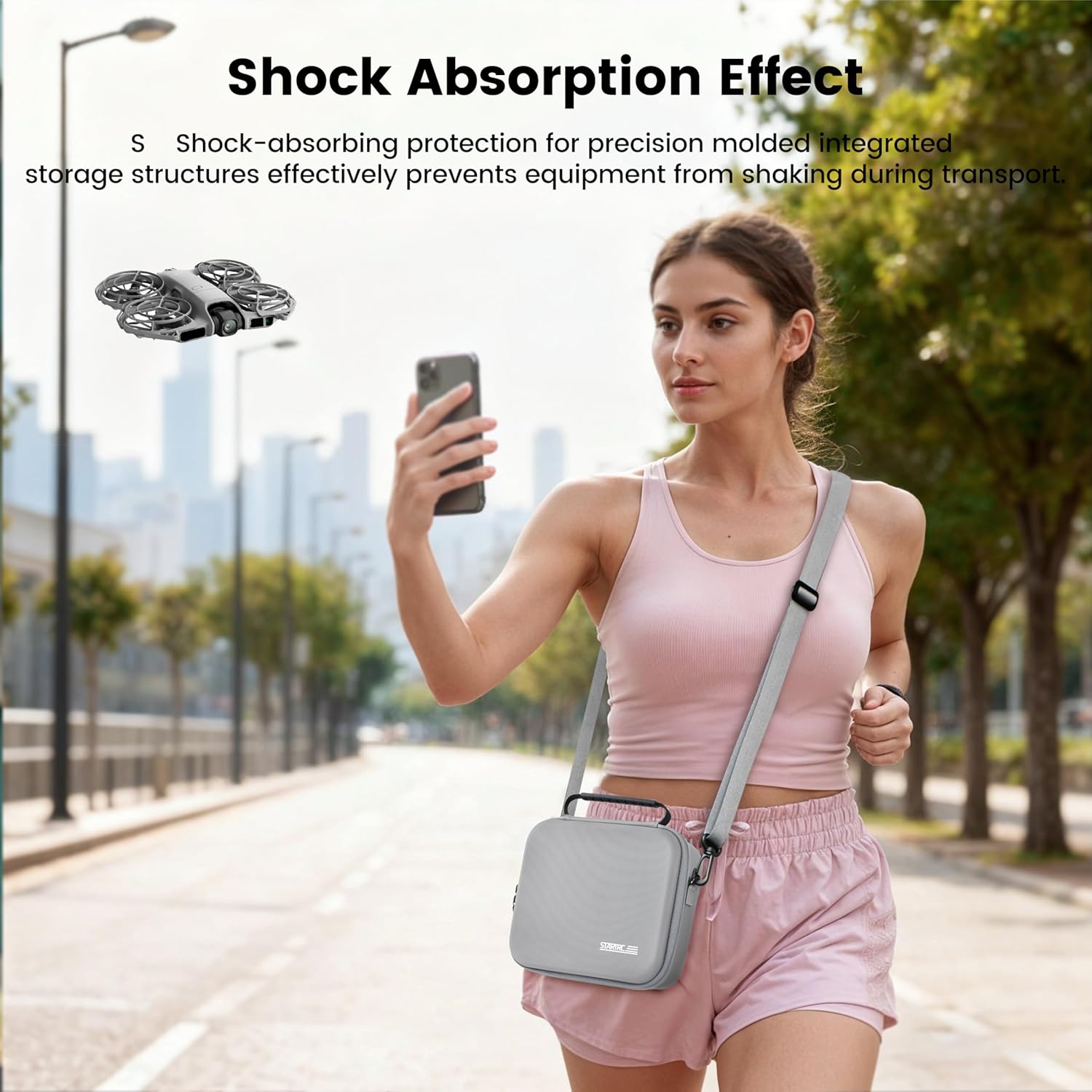 STARTRC Neo 2 Borsa a tracolla - Drone Battery Case recensione e prezzo