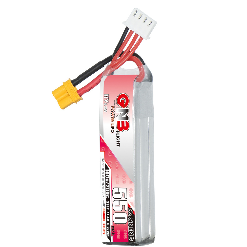 Batteria Lipo GNB HV 11.4V 550 - Drone Battery 3S recensione e prezzo