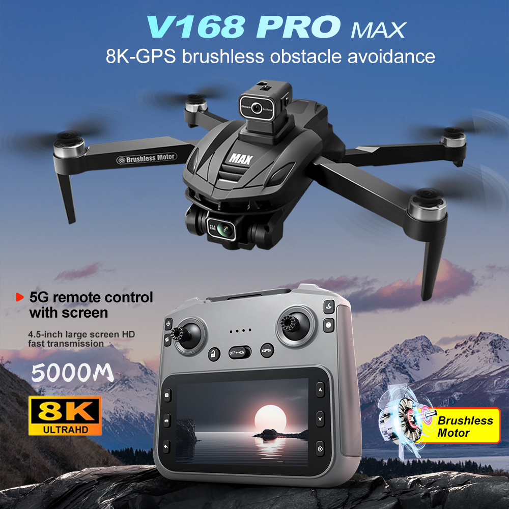 V168 PRO Max GPS Drone 8K Prof - Drone Battery Charger recensione e prezzo