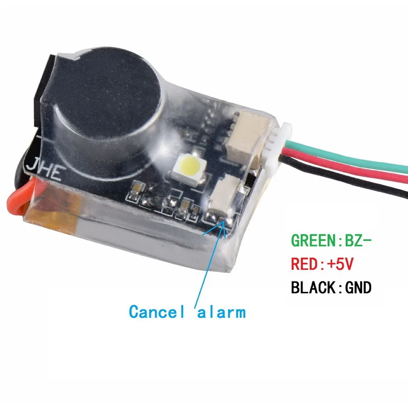 Mini Finder Buzzer JHEMCU JHE2 - Drone Battery Alarm recensione e prezzo