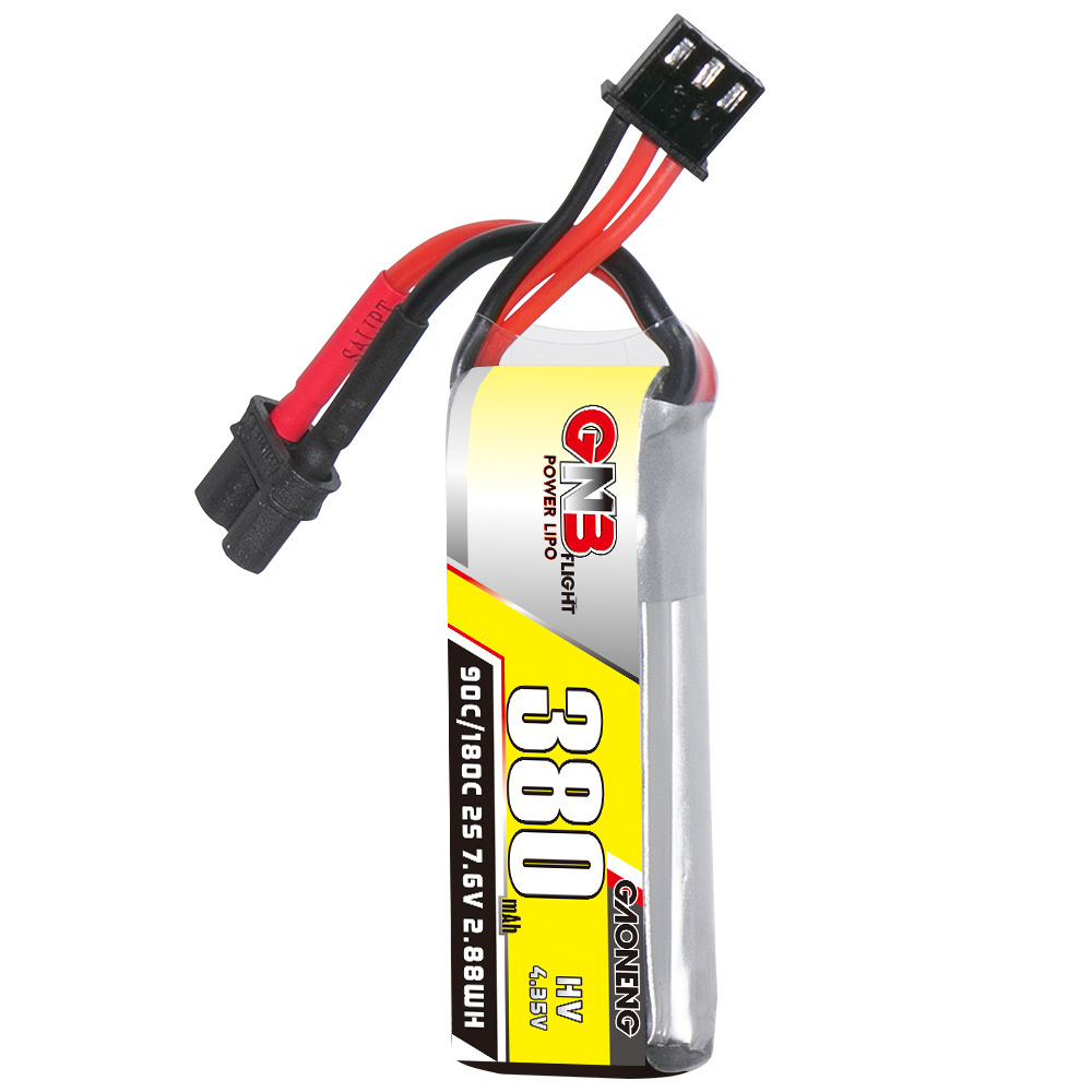 Batteria Lipo GNB 2S 7.6V 380m - Drone Battery Plate recensione e prezzo