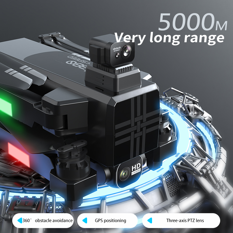 A380 Drone 4K HD tre assi Anti - Drone Battery Balance Charger recensione e prezzo