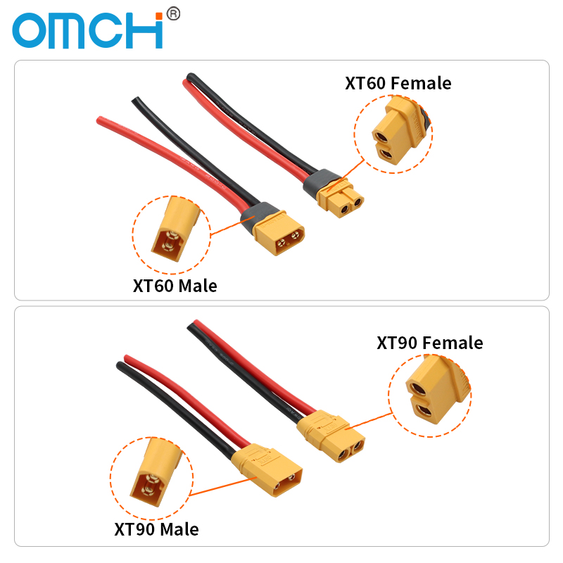 Connettore batteria OMCH XT60  - Drone Battery Connector recensione e prezzo