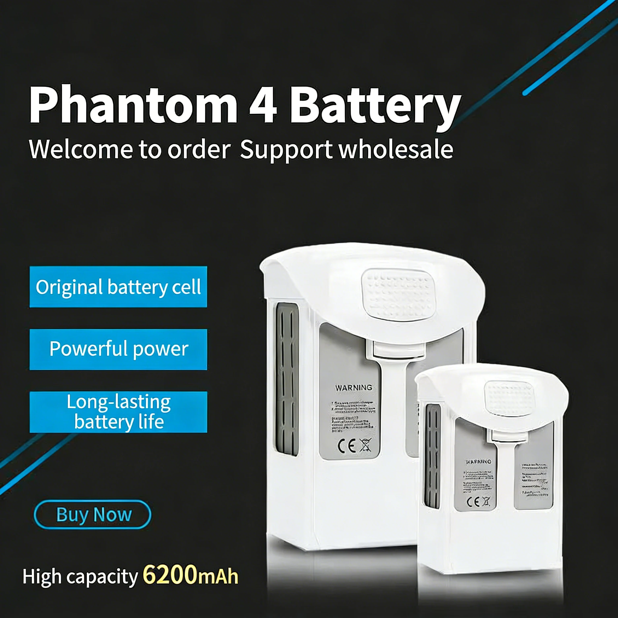 Nuova Batteria Phantom 4 da 62 - Drone Battery Li-Ion recensione e prezzo