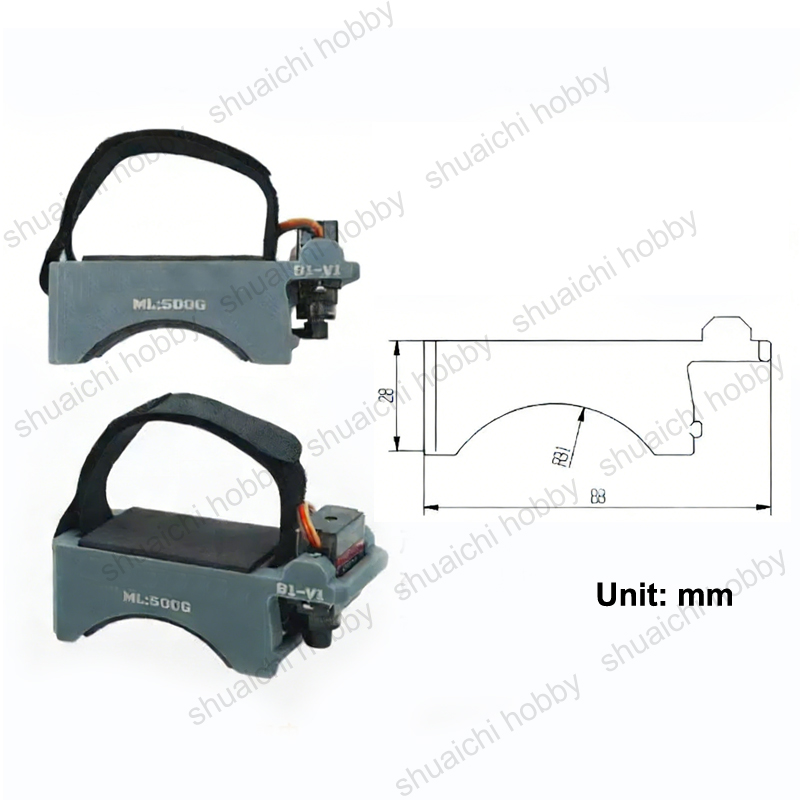 1 pz. Lanciatore Servo a Cingh - Drone Battery Strap recensione e prezzo