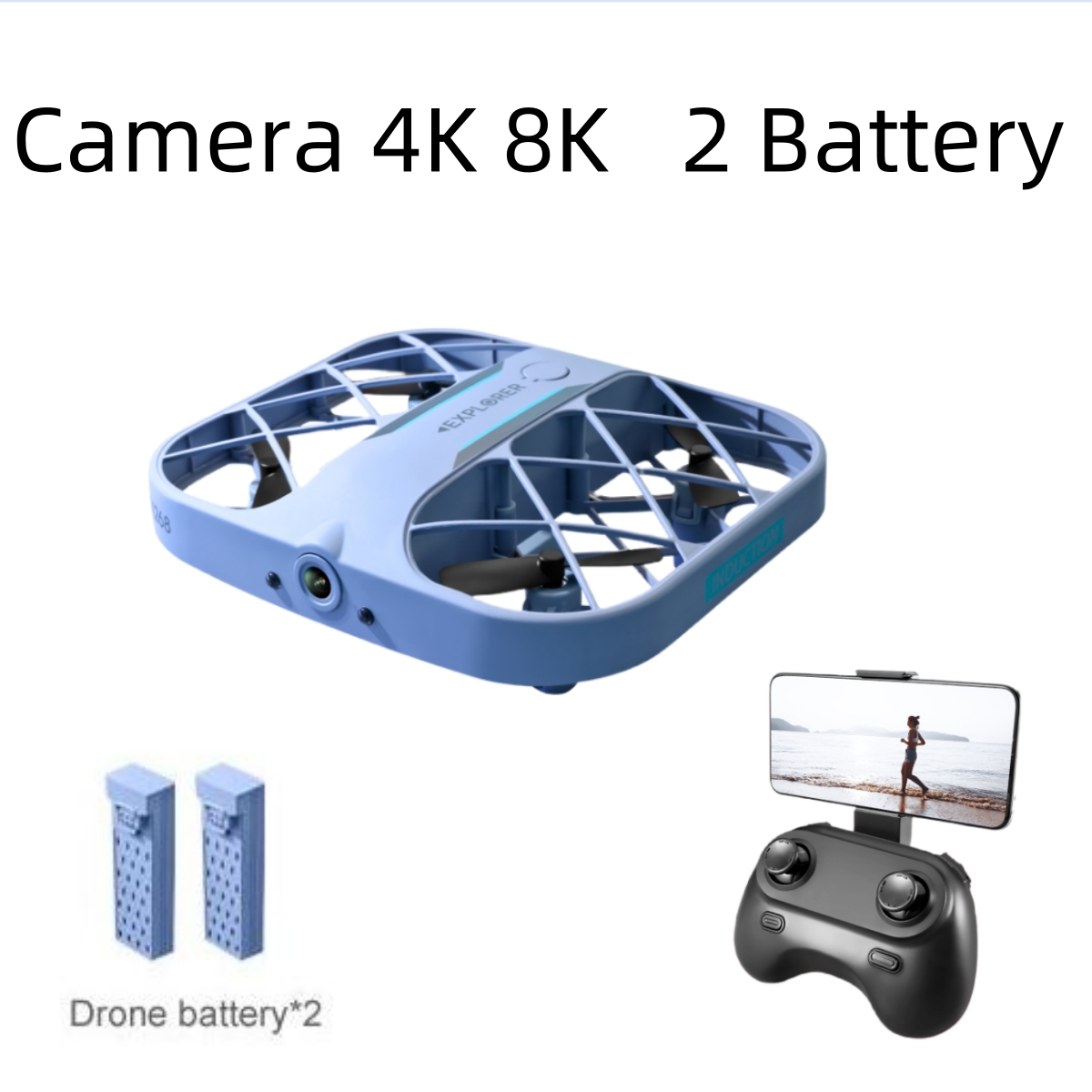 Drone RC JJRC H107 FPV con 2 B - Drone Battery Box recensione e prezzo