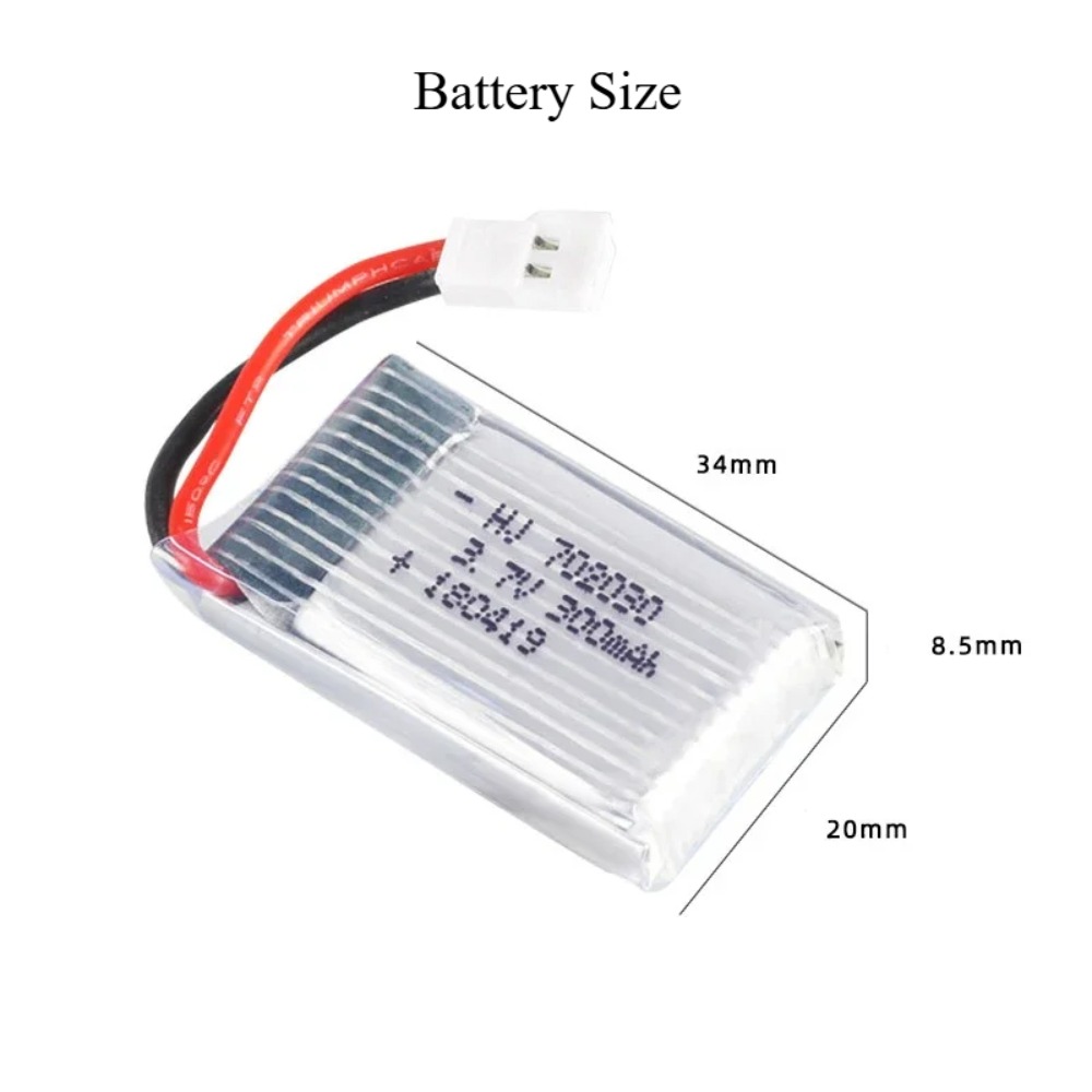 Batteria Lipo 3.7V 300mAh U816 - Drone Battery Balance Charger recensione e prezzo