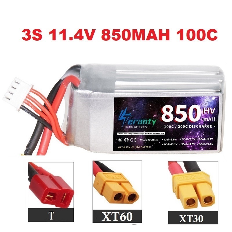 1/2/3PCS TERANTY 3S 11.4V Lipo - Drone Battery 3S recensione e prezzo